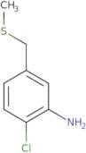 2-Chloro-5-[(methylsulfanyl)methyl]aniline