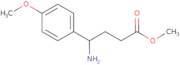 Methyl 4-amino-4-(4-methoxyphenyl)butanoate