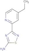 3-(4-Ethylpyridin-2-yl)-1,2,4-thiadiazol-5-amine