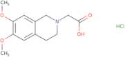 2-(6,7-Dimethoxy-1,2,3,4-tetrahydroisoquinolin-2-yl)acetic acid hydrochloride