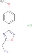 5-Aminomethyl-3-(4-methoxyphenyl)-[1,2,4] oxadiazole hydrochloride
