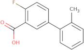 2-Fluoro-5-(2-methylphenyl)benzoic acid