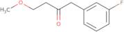 1-(3-Fluorophenyl)-4-methoxybutan-2-one