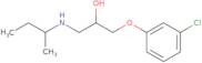 (Butan-2-yl)[3-(3-chlorophenoxy)-2-hydroxypropyl]amine