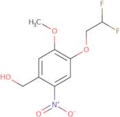 [4-(2,2-Difluoroethoxy)-5-methoxy-2-nitrophenyl]methanol