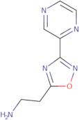 [2-(3-Pyrazin-2-yl-1,2,4-oxadiazol-5-yl)ethyl]amine hydrochloride