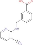 3-{[(3-Cyanopyridin-2-yl)amino]methyl}benzoic acid