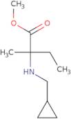 Methyl 2-[(cyclopropylmethyl)amino]-2-methylbutanoate