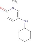 5-(Cyclohexylamino)-1-methyl-1,2-dihydropyridin-2-one