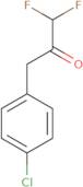 3-(4-Chlorophenyl)-1,1-difluoropropan-2-one