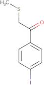 1-(4-Iodophenyl)-2-(methylsulfanyl)ethan-1-one