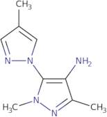 1,3-Dimethyl-5-(4-methyl-1H-pyrazol-1-yl)-1H-pyrazol-4-amine