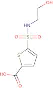 5-[(2-Hydroxyethyl)sulfamoyl]thiophene-2-carboxylic acid