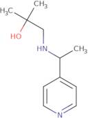 2-Methyl-1-{[1-(pyridin-4-yl)ethyl]amino}propan-2-ol