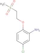 5-Chloro-2-(2-methanesulfonylethoxy)aniline