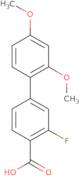 4-(2,4-Dimethoxyphenyl)-2-fluorobenzoic acid