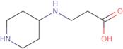 3-[(Piperidin-4-yl)amino]propanoic acid