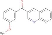 3-(3-Methoxybenzoyl)quinoline