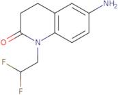 6-Amino-1-(2,2-difluoroethyl)-1,2,3,4-tetrahydroquinolin-2-one