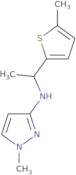 1-Methyl-N-[1-(5-methylthiophen-2-yl)ethyl]pyrazol-3-amine