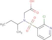 2-[N-(Butan-2-yl)2-chloropyridine-3-sulfonamido]acetic acid