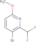 3-Bromo-2-(difluoromethyl)-6-methoxypyridine