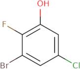 3-Bromo-5-chloro-2-fluorophenol