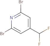 2,6-Dibromo-4-(difluoromethyl)pyridine