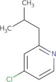 4-Chloro-2-isobutylpyridine