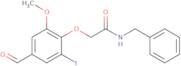 N-Benzyl-2-(4-formyl-2-iodo-6-methoxyphenoxy)acetamide