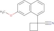 1-(7-Methoxy-1-naphthyl)cyclobutanecarbonitrile