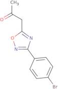 1-[3-(4-Bromophenyl)-1,2,4-oxadiazol-5-yl]propan-2-one
