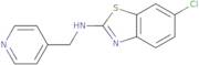 6-Chloro-N-(pyridin-4-ylmethyl)-1,3-benzothiazol-2-amine
