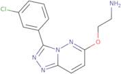 (2-{[3-(3-Chlorophenyl)[1,2,4]triazolo[4,3-b]pyridazin-6-yl]oxy}ethyl)amine