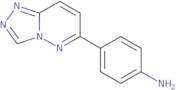 (4-[1,2,4]Triazolo[4,3-b]pyridazin-6-ylphenyl)amine