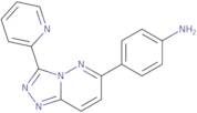 [4-(3-Pyridin-2-yl[1,2,4]triazolo[4,3-b]pyridazin-6-yl)phenyl]amine