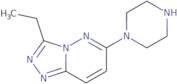 3-Ethyl-6-piperazin-1-yl[1,2,4]triazolo[4,3-b]pyridazine