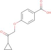 4-(2-Cyclopropyl-2-oxoethoxy)benzoic acid