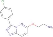 (2-{[3-(4-Chlorophenyl)[1,2,4]triazolo[4,3-b]pyridazin-6-yl]oxy}ethyl)amine