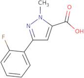 3-(2-Fluorophenyl)-1-methyl-1H-pyrazole-5-carboxylic acid