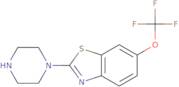 2-Piperazin-1-yl-6-(trifluoromethoxy)-1,3-benzothiazole