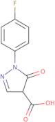 1-(4-Fluorophenyl)-5-oxo-4,5-dihydro-1H-pyrazole-4-carboxylic acid