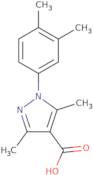 1-(3,4-Dimethylphenyl)-3,5-dimethyl-1H-pyrazole-4-carboxylic acid