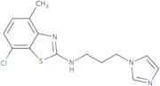 N-(3-(1H-Imidazol-1-yl)propyl)-7-chloro-4-methylbenzo[D]thiazol-2-amine