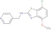 7-Chloro-4-methoxy-N-(pyridin-4-ylmethyl)benzo[D]thiazol-2-amine