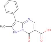 2-Methyl-7-oxo-3-phenyl-4,7-dihydropyrazolo[1,5-a]pyrimidine-6-carboxylic acid