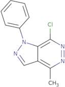 7-Chloro-4-methyl-1-phenyl-1H-pyrazolo[3,4-d]pyridazine