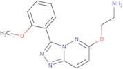 (2-{[3-(2-Methoxyphenyl)[1,2,4]triazolo[4,3-b]pyridazin-6-yl]oxy}ethyl)amine