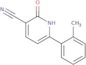 6-(2-Methylphenyl)-2-oxo-1,2-dihydropyridine-3-carbonitrile