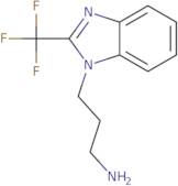 (3-[2-(Trifluoromethyl)-1H-benzimidazol-1-yl]propyl)amine